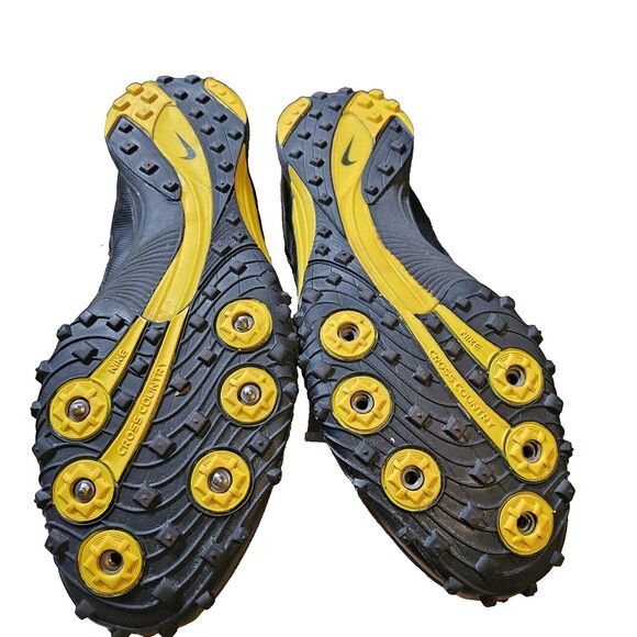 Nike Cross Country Sneakers Black And Gold Size 10.5 Used--no cleats - Picture 5 of 6